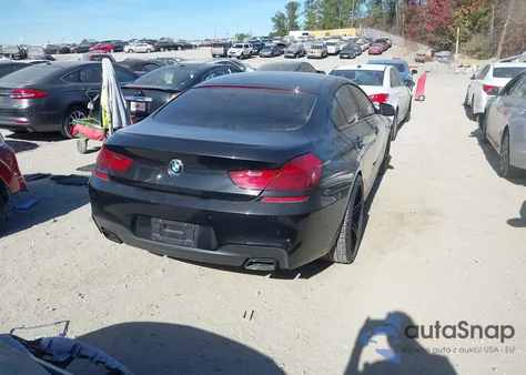 2017 BMW 650I Gran Coupe from USA, damaged, VIN WBA6D4C54HD977754